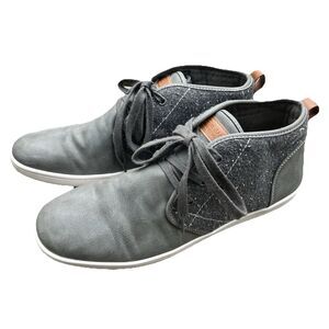 Steve Madden Men's Fendale Gray Casual Sneaker Shoes - Size 11